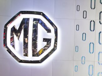 MG car sign logo